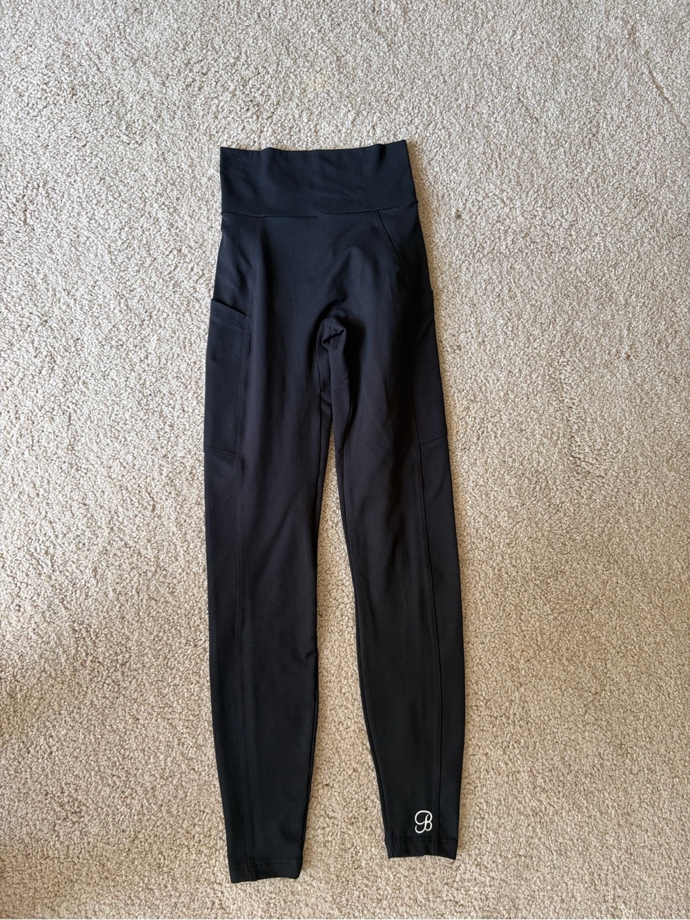 Bombshell sportswear black activewear workout fitness butt scrunch leggings xs